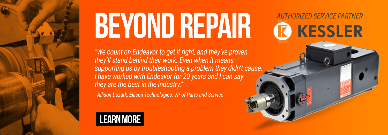 Endeavor Technologies - Beyond Repair - Kessler authorized service partner